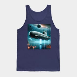 Alien Traveler Stop Wars a5 Tank Top